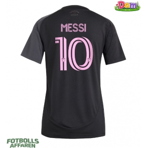 Inter Miami Lionel Messi #10 Bortatröja Kvinnor 2025-26 Kortärmad